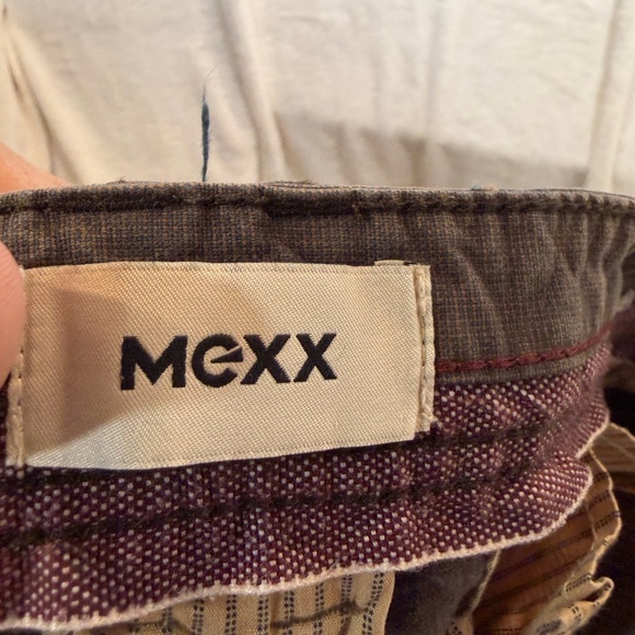 Mexx Trouser Pants Mens Size 36 L34 Brown Canvas 100% Cotton Slim Straight Leg - Picture 7 of 11